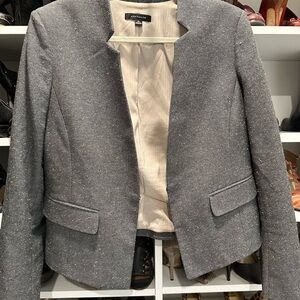 Ann Taylor Textured Gray Pant suit